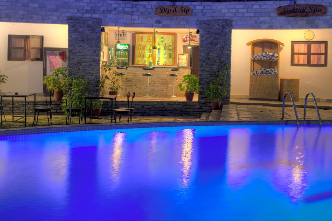 פוקהרה Fish Tail Lodge מראה חיצוני תמונה